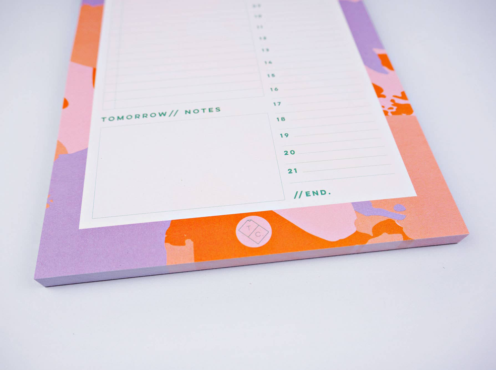 Daily Planner Pad by The Completist Little Otsu