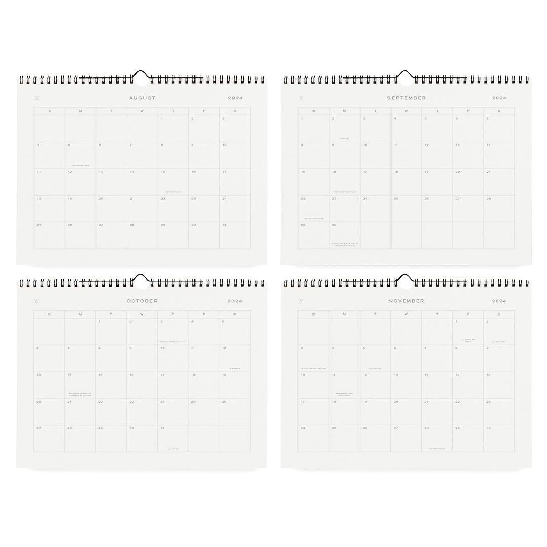 2024-2025 17-month Studio Wall Calendar by Appointed