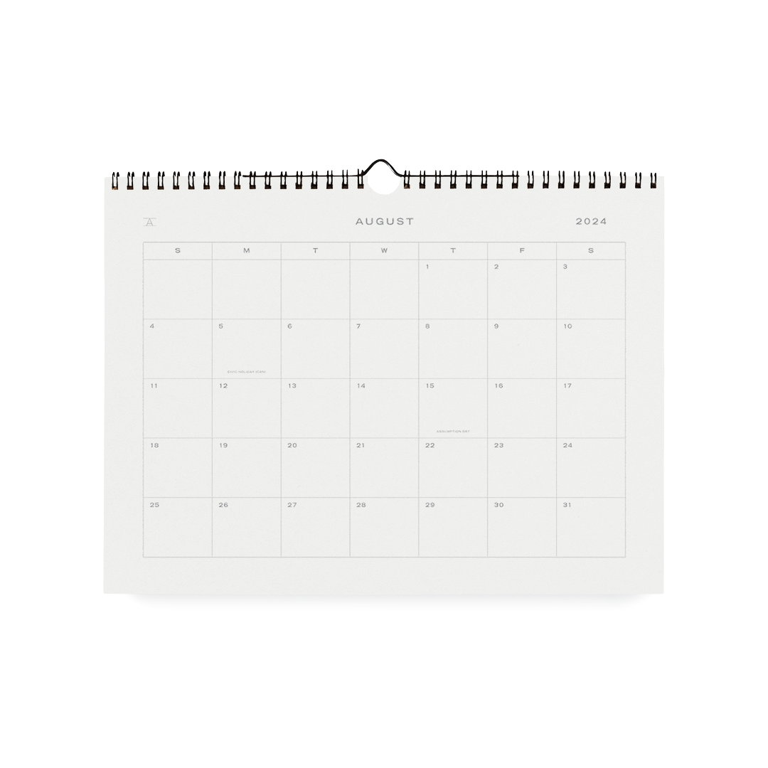 2024-2025 17-month Studio Wall Calendar by Appointed