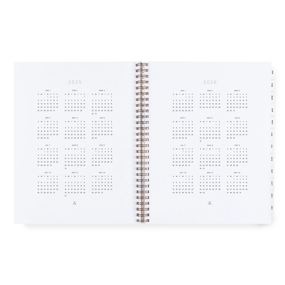 2025 Year Task Monthly & Weekly Planner by Appointed