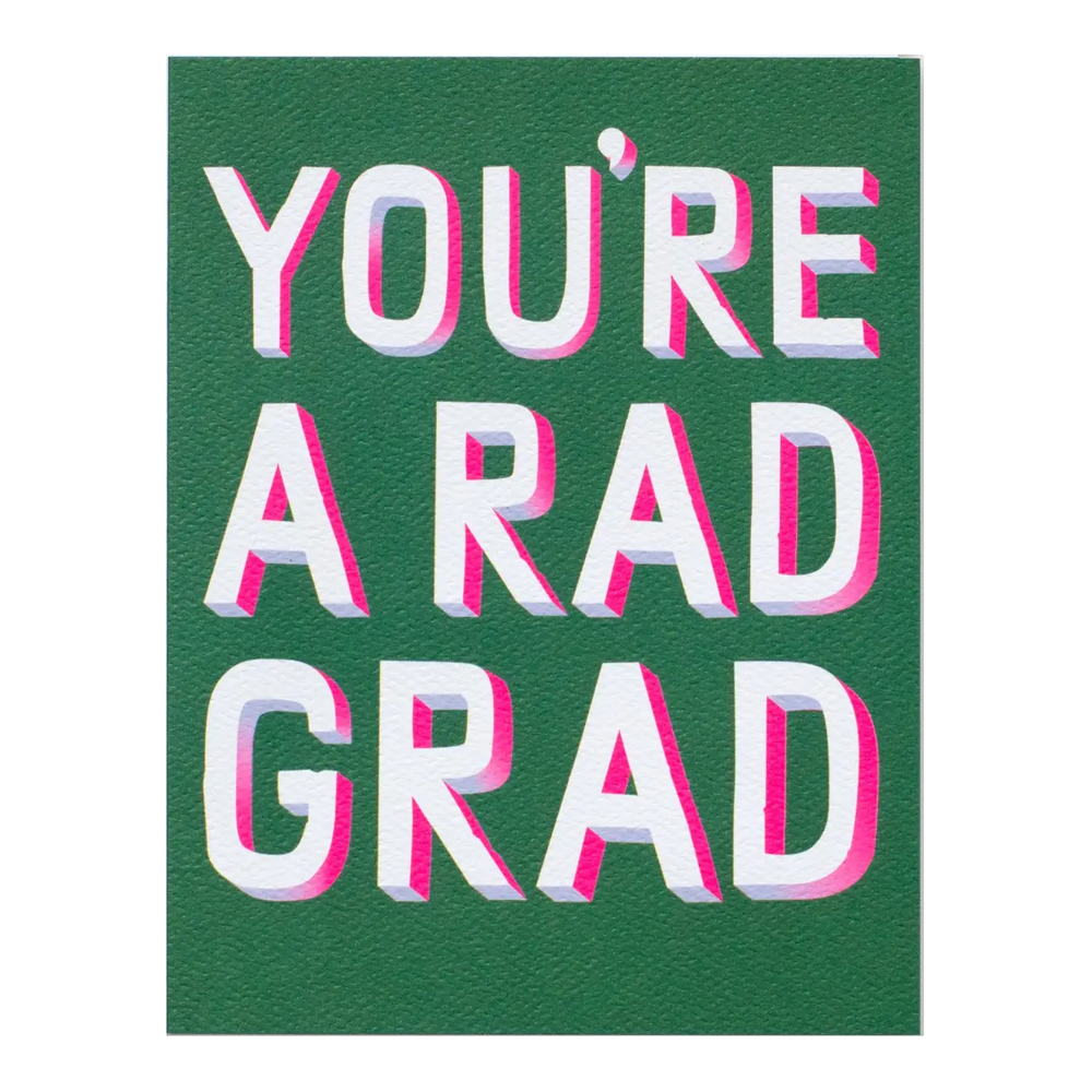 Rad Grad Card by Banquet Workshop