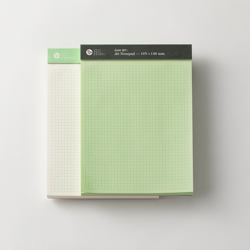 A6 Grid Notepad by Craft Design Technology