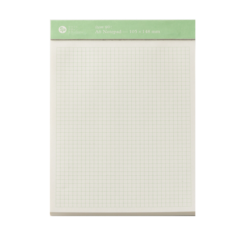 A6 Grid Notepad by Craft Design Technology