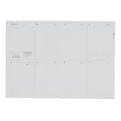 Eine Geschichte Ein Leben 2024-2025 B6 Block Planner by Delfonics