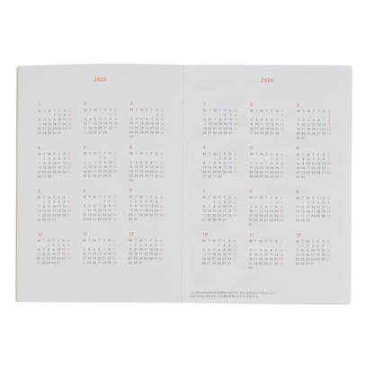 Eine Geschichte Ein Leben 2024-2025 B6 Block Planner by Delfonics