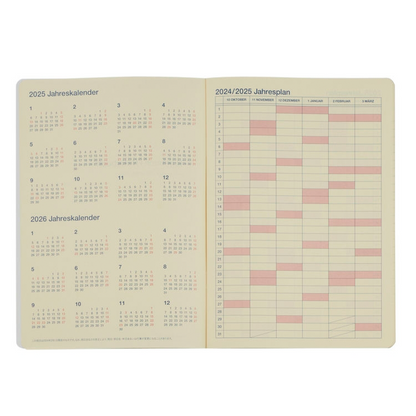 Rollbahn 2024-2025 Monthly Planner by Delfonics