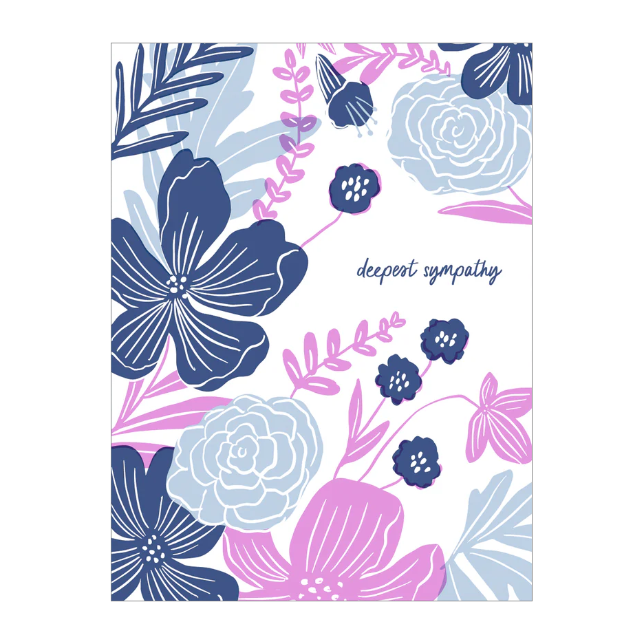 Sympathy Flowers Card by Hello Lucky