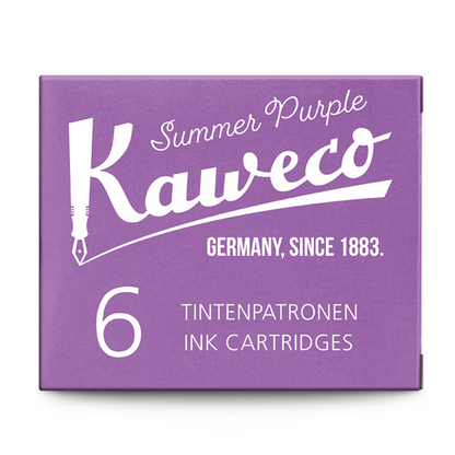 Fountain Pen Ink Cartridge 6-Pack by Kaweco