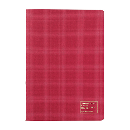 A5 Grid Notes Stitched Notebook by Kleid