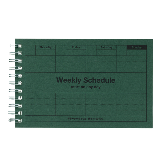 Dayfree Weekly Schedule Planner by Mark's