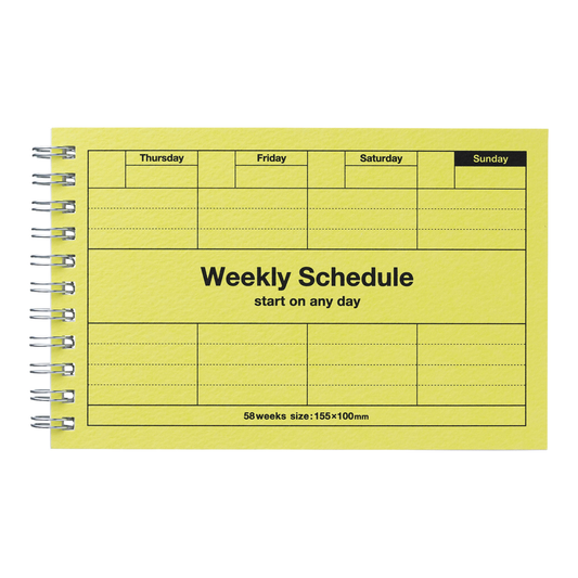 Dayfree Weekly Schedule Planner by Mark's