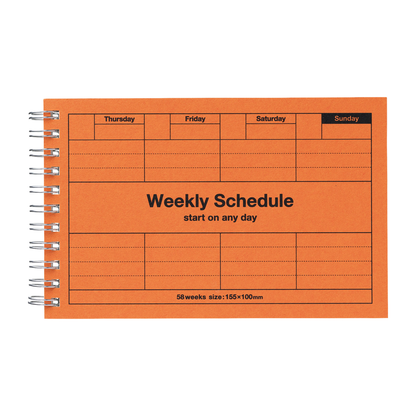 Dayfree Weekly Schedule Planner by Mark's