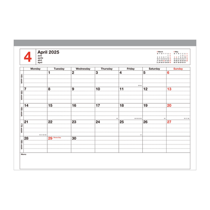 2025 Notebook Calendar M Monthly Planner by Mark's