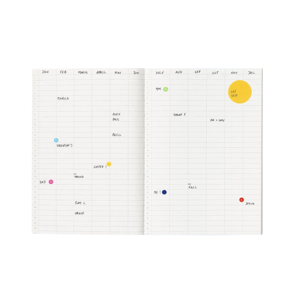 Undated Planner by Mishmash