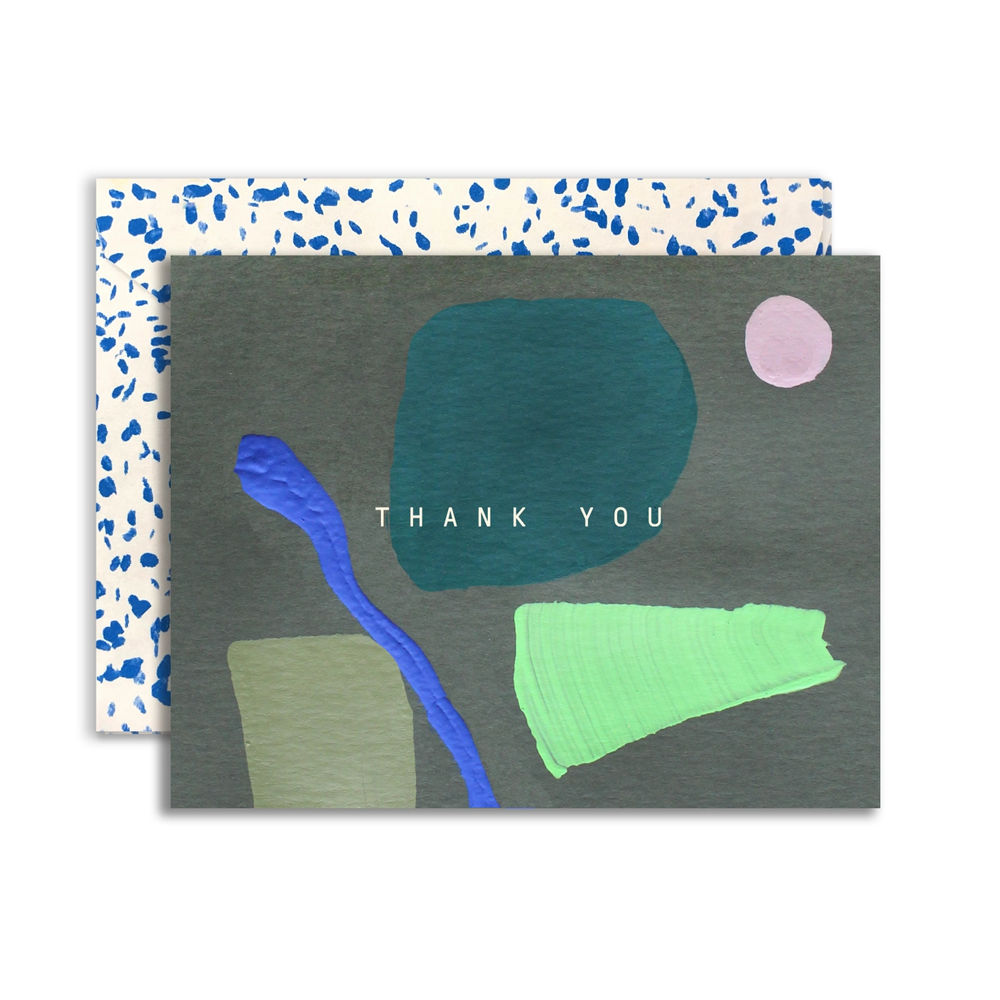 Dinosaur Thank You Card by Moglea