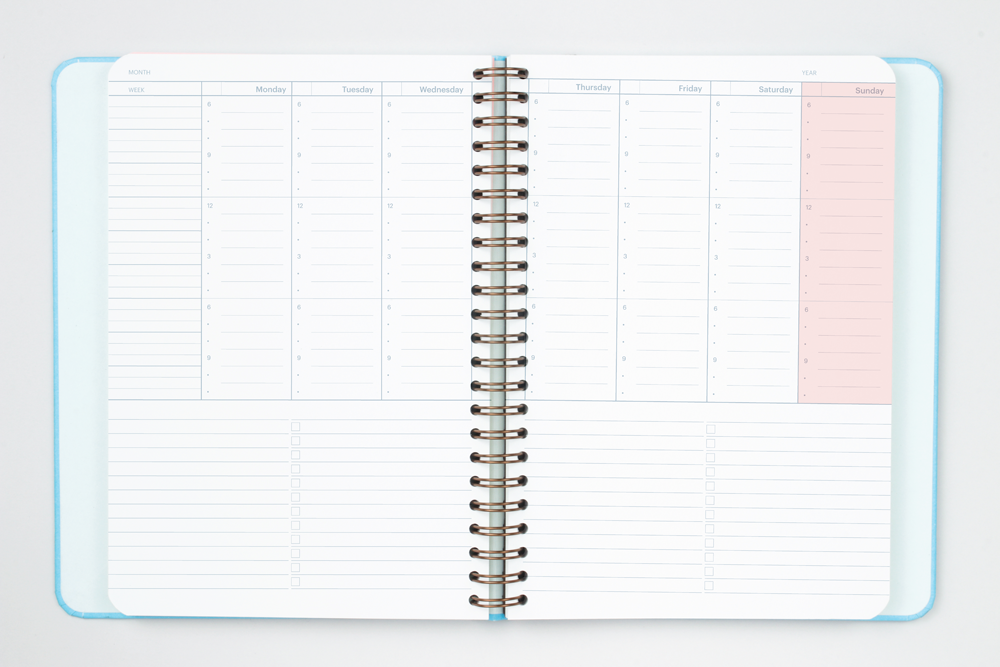 Undated Vertical Planner Refill by Mossery