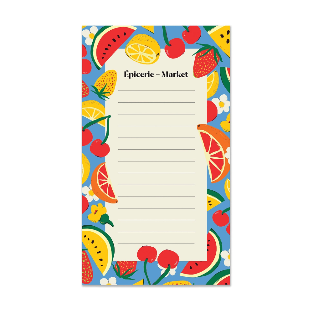 Harvest Market List Notepad by Paperole