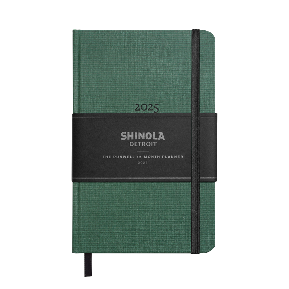 2025 Runwell Monthly & Weekly Planner by Shinola