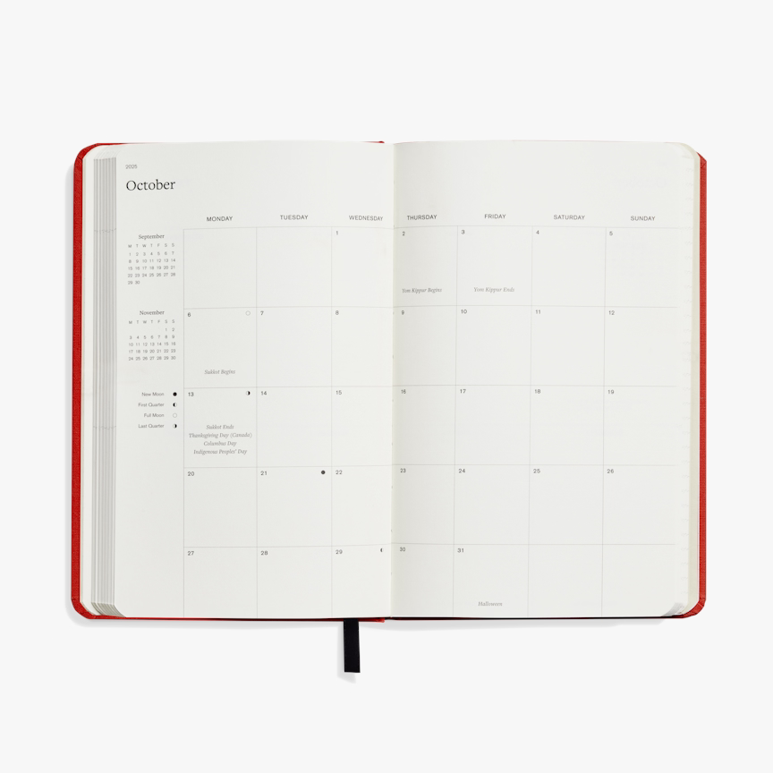 2025 Runwell Monthly & Weekly Planner by Shinola