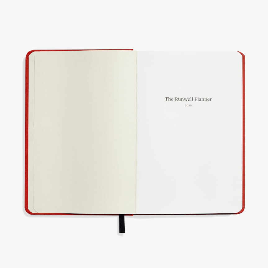 2025 Runwell Monthly & Weekly Planner by Shinola