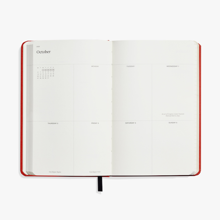 2025 Runwell Monthly & Weekly Planner by Shinola