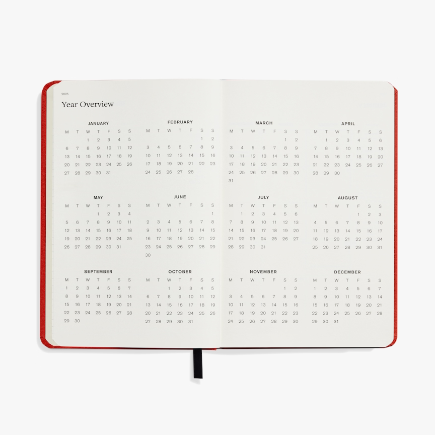 2025 Runwell Monthly & Weekly Planner by Shinola