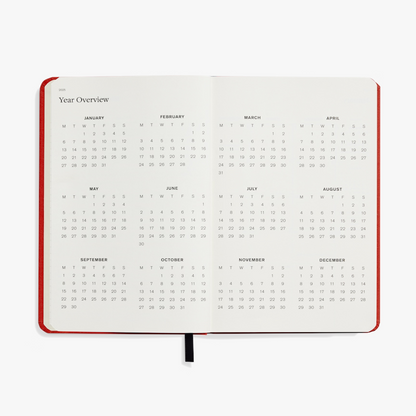 2025 Runwell Monthly & Weekly Planner by Shinola