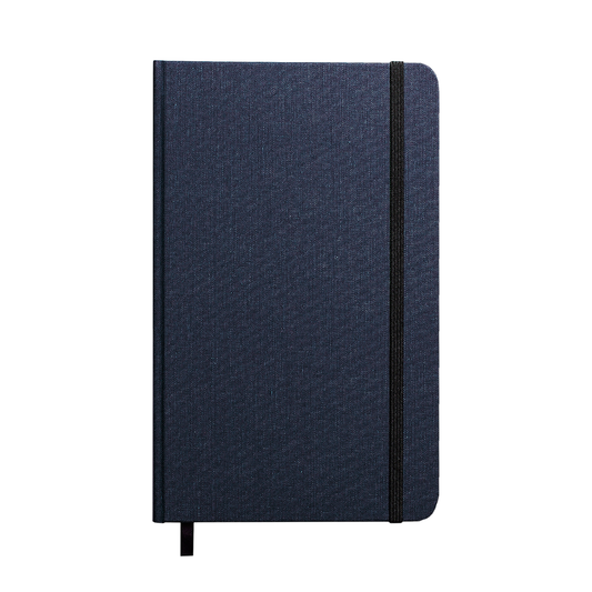 Medium Hard Linen Grid Journal by Shinola