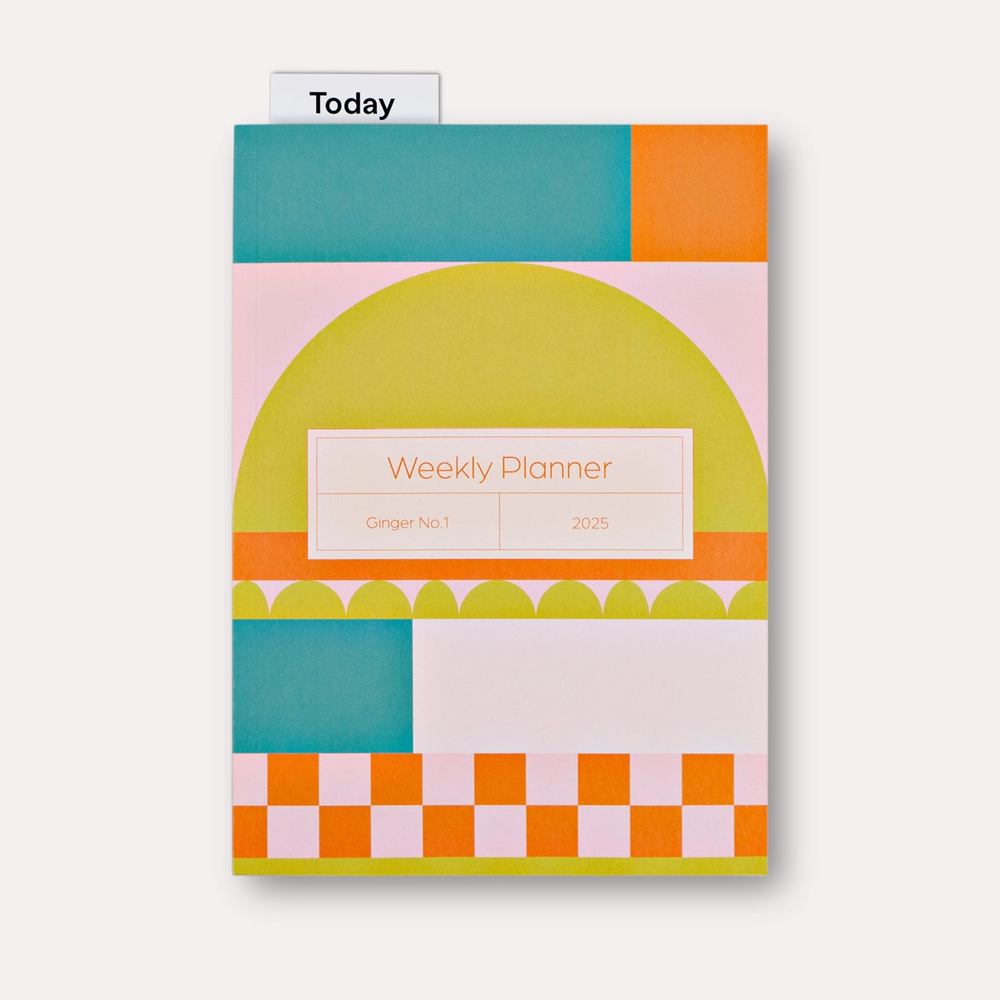 2025 Weekly & Monthly Planner by The Completist