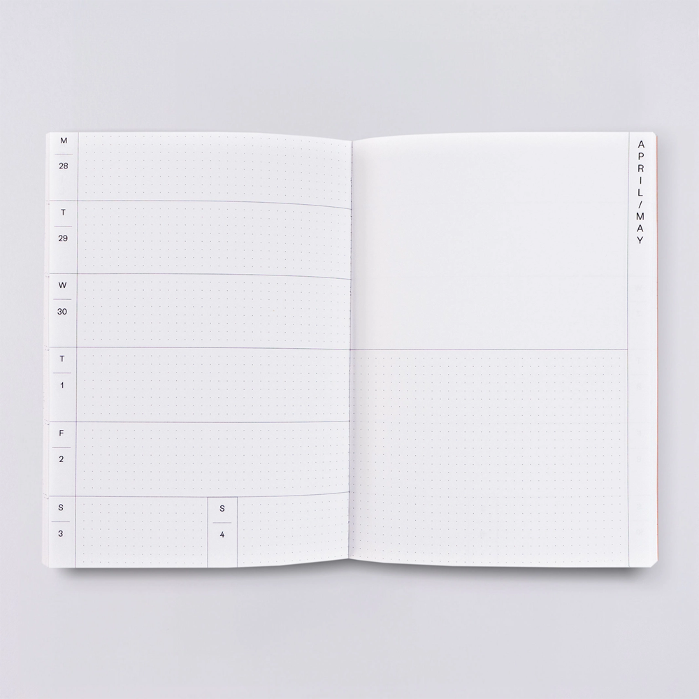 2025 Weekly & Monthly Planner by The Completist