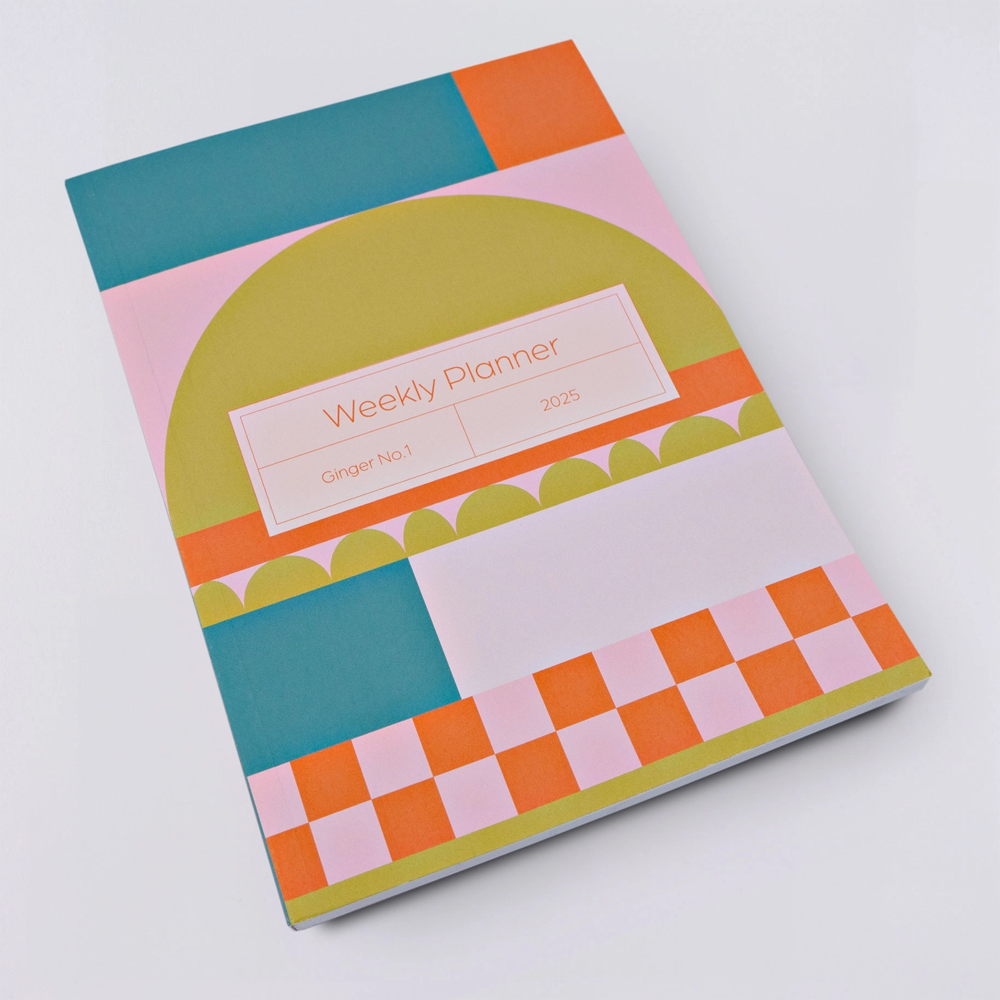 2025 Weekly & Monthly Planner by The Completist