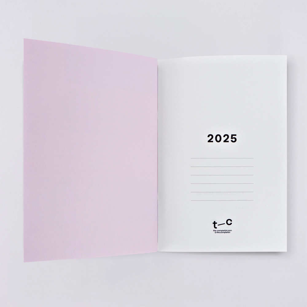 2025 Weekly & Monthly Planner by The Completist