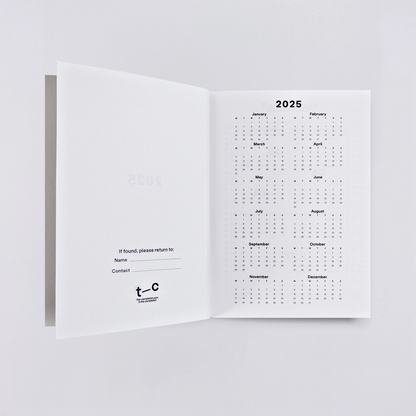 2025 Weekly & Monthly Pocket Planner by The Completist