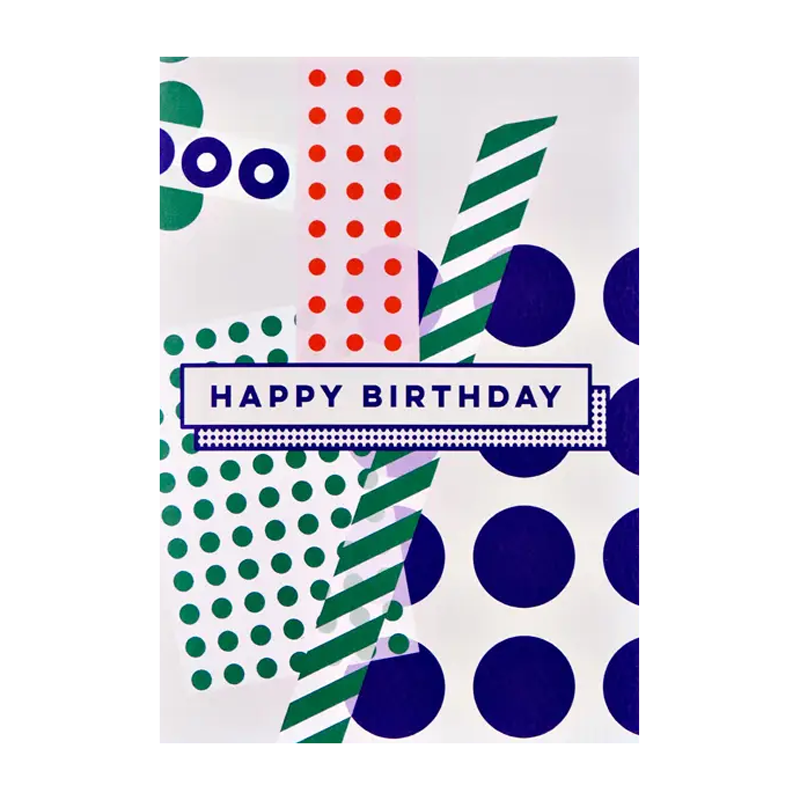 Ephemera Birthday Card by The Completist