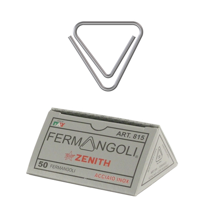 815 Silver Paper Clips by Zenith