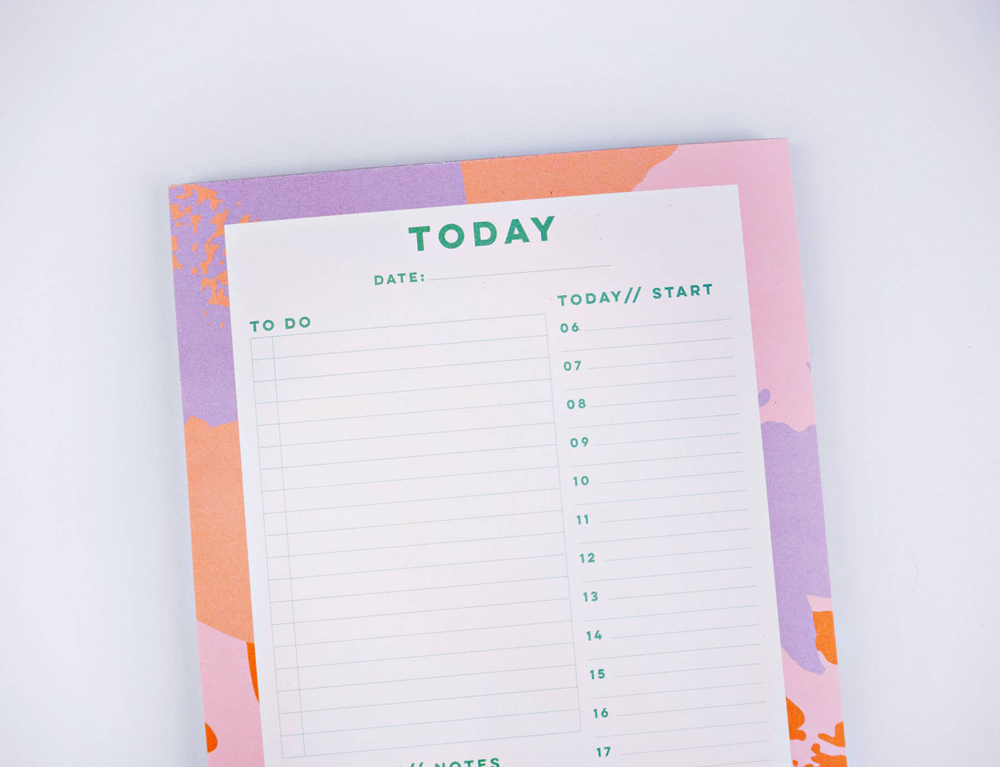 Daily Planner Pad by The Completist – Little Otsu