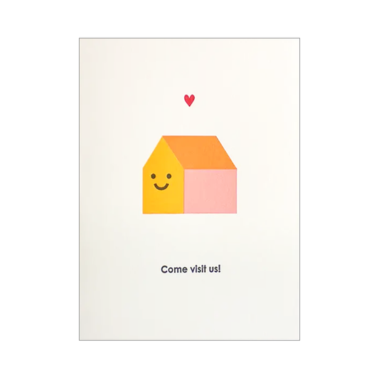 Come Visit Us Card by Fugu Fugu