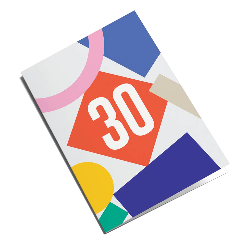 30 Card by Graphic Factory