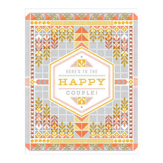 Here's to the Happy Couple Card by Hammerpress