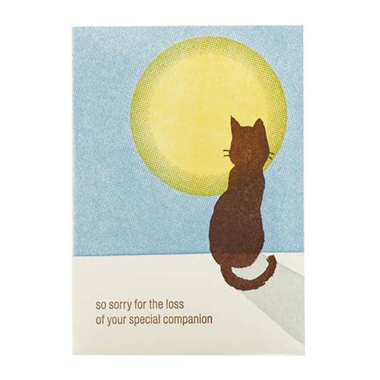 Cat Sympathy Card by Ilee