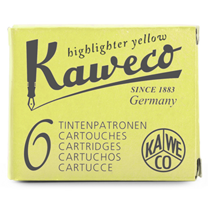 Fountain Pen Ink Cartridge 6-Pack by Kaweco