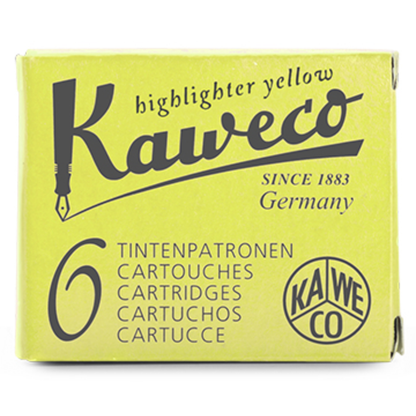 Fountain Pen Ink Cartridge 6-Pack by Kaweco