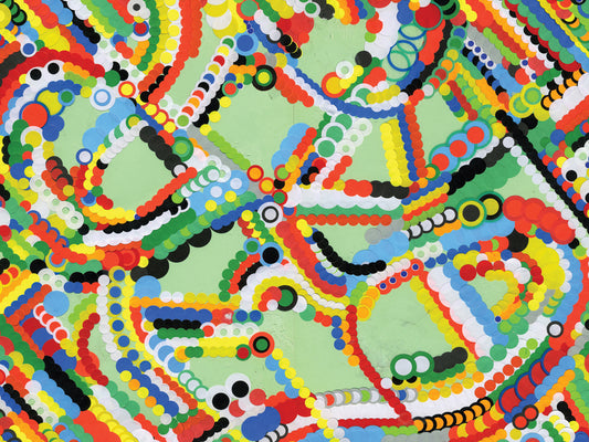 Lart C. Berliner Dots Poster by Little Otsu