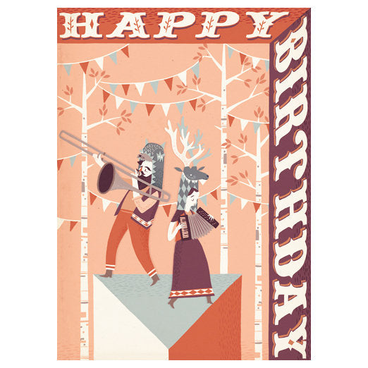 Stuart Kolakovic Happy Birthday Card by Little Otsu