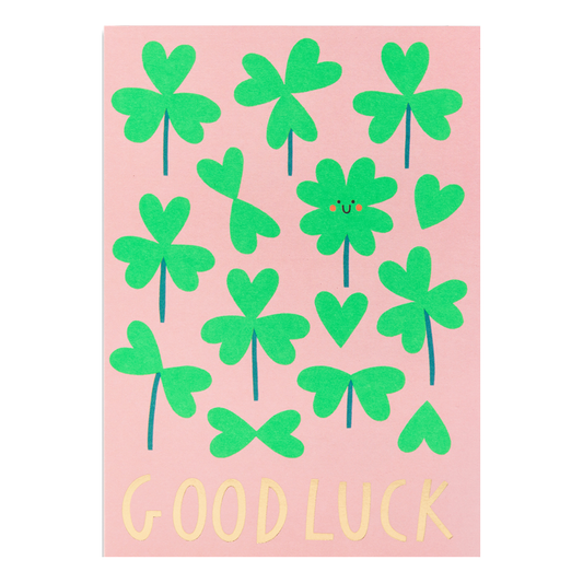 Susie Hammer Good Luck Card by Lagom