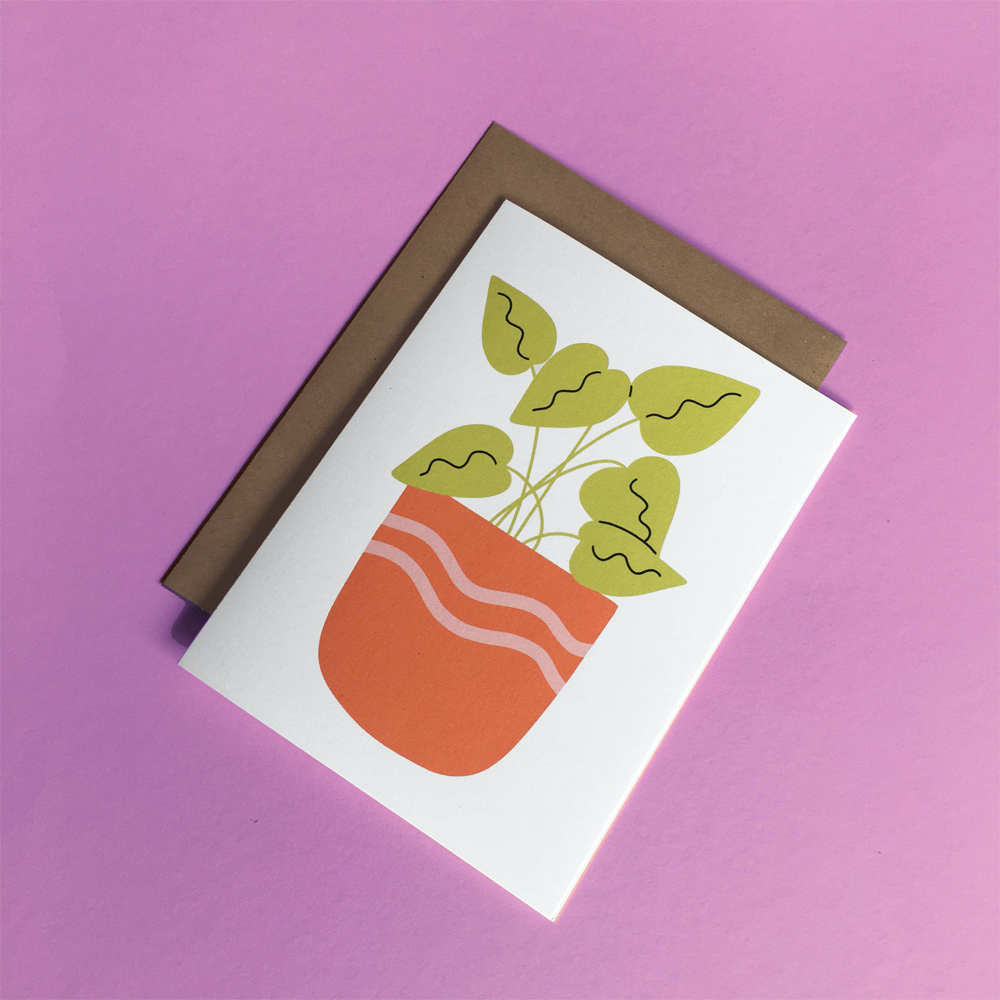 Plant Card by Laura Supnik