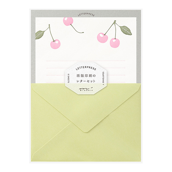 Letterpress Stationery Set by Midori