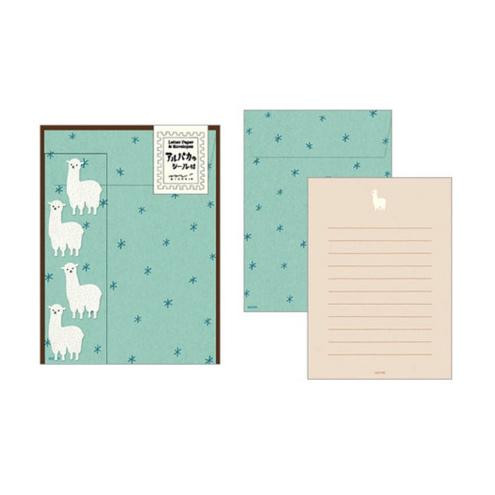 Alpaca Stationery Set by Midori