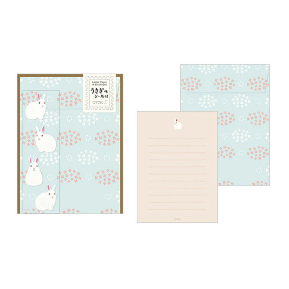 Rabbit Stationery Set by Midori