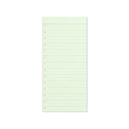 Time-block Notepad Small by mishmash